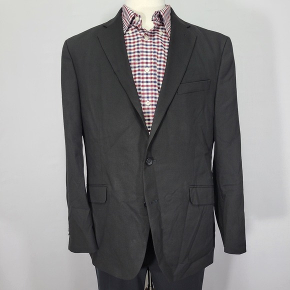 Kenneth Cole‎ Reaction Men's Sport Coat Blazer Two Button Techni-Cole 44R